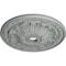 Ekena Millwork Flagstone Ceiling Medallion (Fits Canopies up to 3 7/8"), 30"OD x 3 7/8"ID x 3 1/4"P, Primed White CM30FL - alternate 4